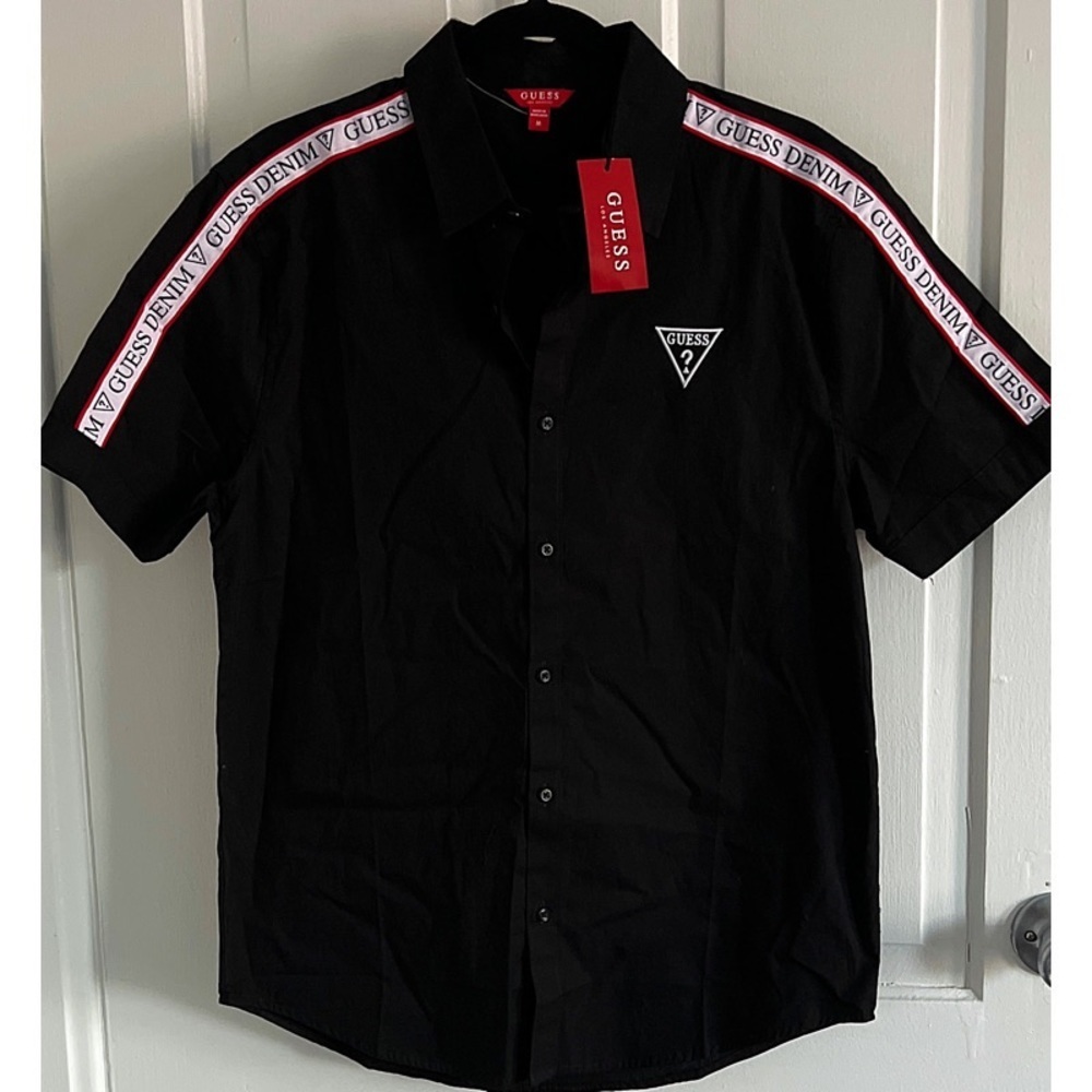 Short Sleeve Logo Slim Fit Shirt